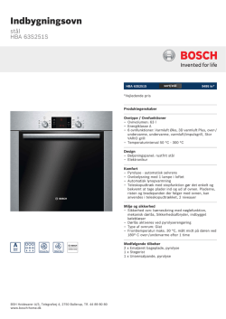 Bosch HBA 63S251S