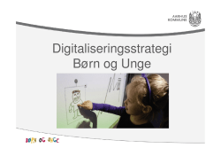 Slides digitaliseringsstrategi
