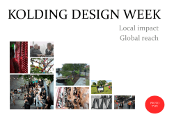 KOLDING DESIGN WEEK