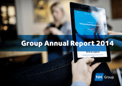 2014 Group Annual Report