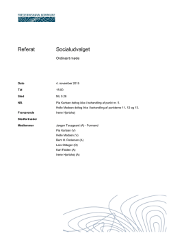 Referat med bilag - Frederikshavn Kommune