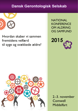 2015 - Dansk Gerontologisk Selskab