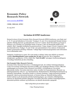 Economic Policy Research Network
