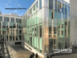 Betalingsguide til KEA Print