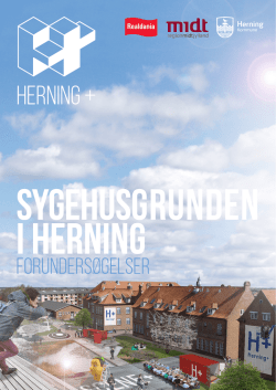 Herning+ Hovedrapport - Nyheder og presse fra Herning Kommune