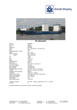 Baumwall short - Schultz Shipping