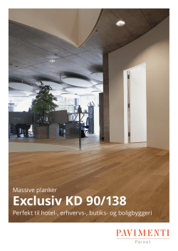 Exclusiv KD 90/138 - PAVIMENTI