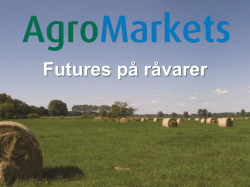 Futures - AgroMarkets