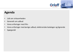 Præsentation Orloff 2015.med udbudinfo orloff