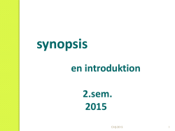 synopsis 2015