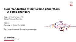 Presentation - WIND ENERGY DENMARK