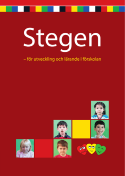 Folder om Stegen - Gislason & Löwenborg