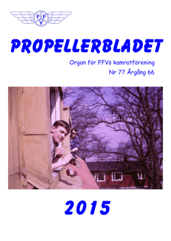 Propellerbladet 2015