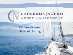 Carlsson Norén Aktiv Allokering