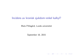 Mats Pihlsgård - Statistikkonsulterna