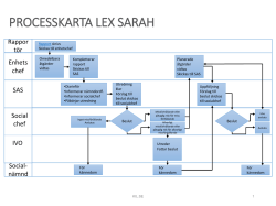Lex Sarah, processkarta