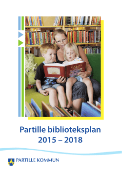 Partille biblioteksplan 2015 – 2018