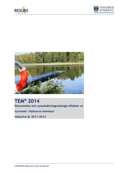 TEM-rapport 2014 - Nykvarns kommun