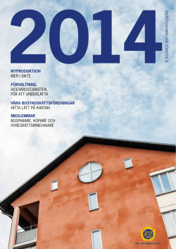 Årsredovisning 2014