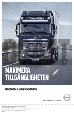 Temablad - Volvo Trucks