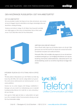 Lync 365 Telefoni