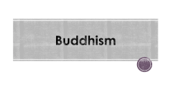 Buddhism genomgång 1