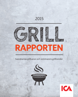 ICA Grillrapporten 2015
