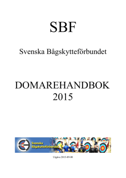 SBF Domarehandbok 2015