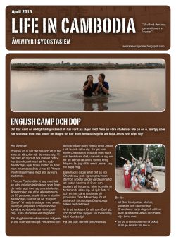 Nyhetsbrev 2015/04.pages - Pingstkyrkan Helsingborg