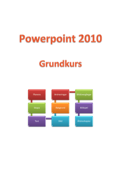 PowerPoint 2010 grund