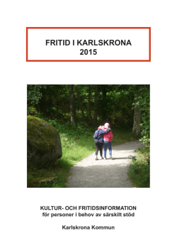 Fritidskatalog 2015