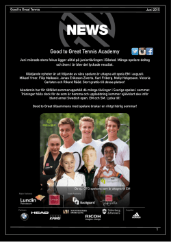 Good to Great Tennis Academy