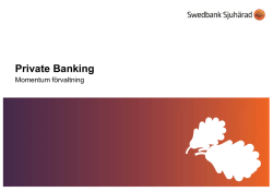 Momentum - Swedbank Sjuhärad
