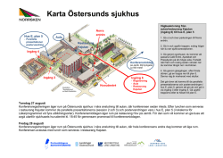 Karta Östersunds sjukhus