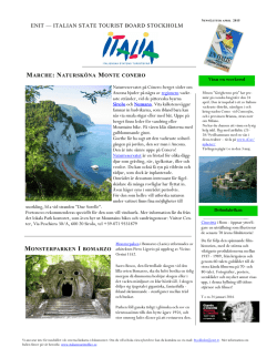 Marche: Natursköna Monte Conero