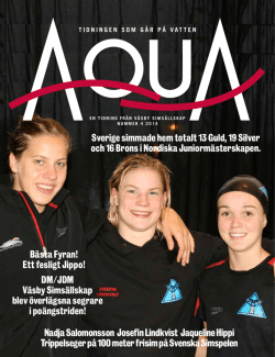 Aqua - Väsby Simsällskap