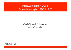 Carl-Gustaf Johnsson, AlbaCon