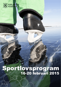 Sportlovsprogram