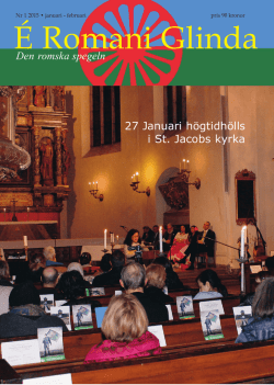 27 Januari högtidhölls i St. Jacobs kyrka Den