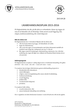 Likabehandlingsplan 2015-2016 (608 kB, pdf)