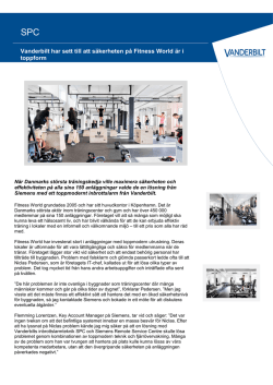 Case Story Fitness World 2015 SE