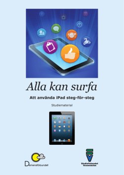 Alla kan surfa - Demensförbundet