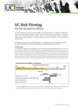 UC Risk Företag