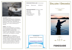 12 1 Dikanäs - Jakt och Fiske i Södra Lappland