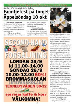 Tidning 3 2010 - Norra Ängby Trädgårdsstadsförening