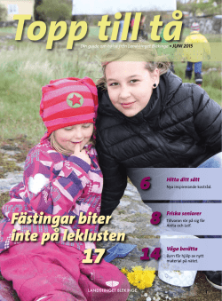 Juni 2015 - Landstinget Blekinge