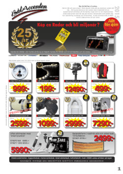 25% - Båtaccenten