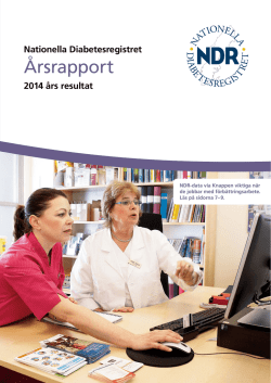 Ladda ned NDR:s årsrapport - Nationella Diabetesregistret