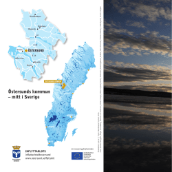 Östersunds kommun – mitt i Sverige