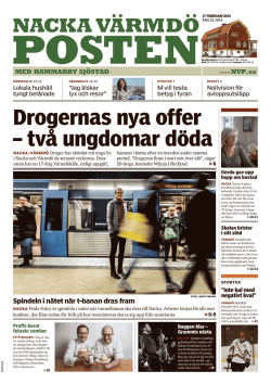 Drogernas nya offer &ndash; tv&aring; ungdomar d&ouml;da